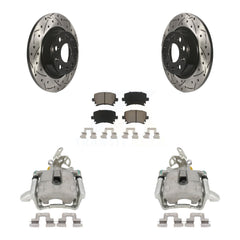 Transit Auto KCD-100436C Disc Brake Kit for 2006-2009 Volkswagen GTI, Audi A3 Quattro - Rear product image
