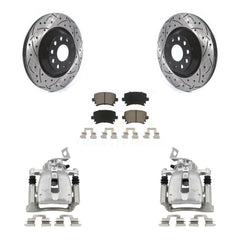 Transit Auto KCD-100437C Disc Brake Kit for 2009 Volkswagen CC, Volkswagen Passat, Volkswagen Passat CC - Rear product image