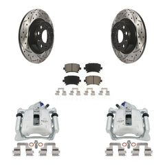 Transit Auto KCD-100438C Disc Brake Kit for 2009-2011 Volkswagen CC, Volkswagen Tiguan - Rear product image