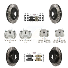 Transit Auto KCD-100438N Disc Brake Kit for 2006-2012 Toyota RAV4 - Front and Rear product image