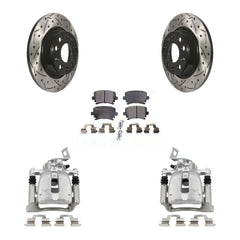 Transit Auto KCD-100438T Disc Brake Kit for 2009-2012 Volkswagen CC, Volkswagen Passat - Rear product image