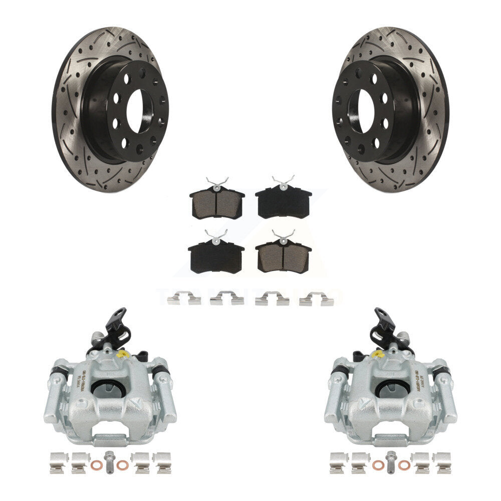 Transit Auto KCD-100439C Disc Brake Kit for 2012 Volkswagen Beetle - Rear product image