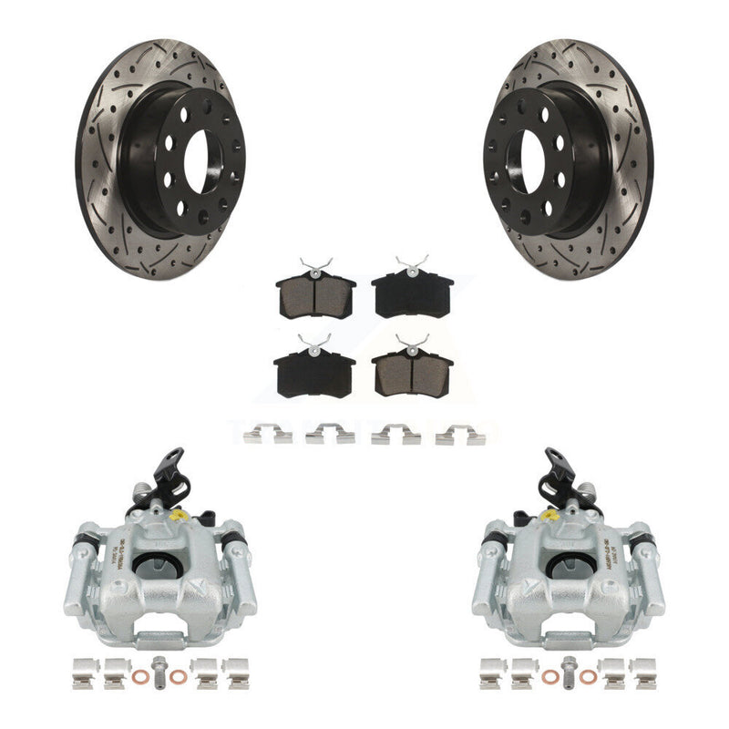Transit Auto KCD-100439C Disc Brake Kit for 2012 Volkswagen Beetle - Rear product image