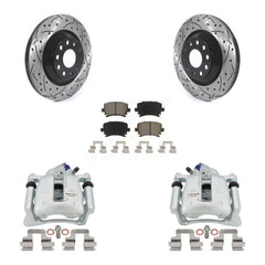 Transit Auto KCD-100440C Disc Brake Kit for 2009-2010 Volkswagen CC, Volkswagen Passat CC - Rear product image