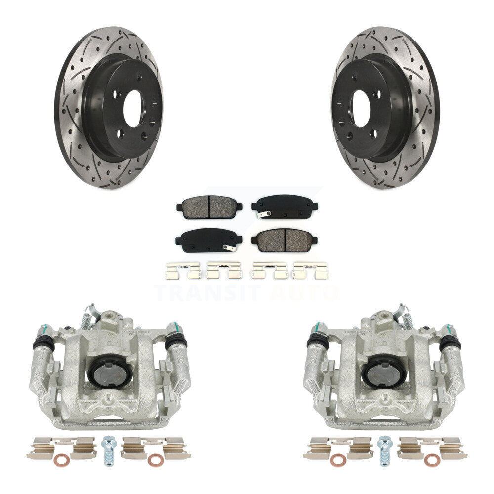 Transit Auto KCD-100440S Disc Brake Kit for 2011-2016 Chevrolet Cruze Limited, Chevrolet Cruze - Rear product image