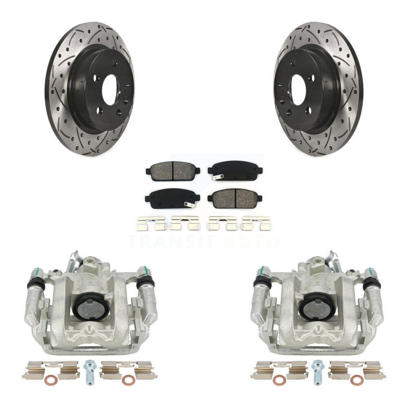 Transit Auto KCD-100440S Disc Brake Kit for 2011-2016 Chevrolet Cruze Limited, Chevrolet Cruze - Rear product image