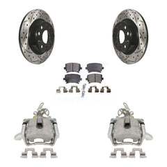 Transit Auto KCD-100442P Disc Brake Kit for 2006-2009 Volkswagen GTI, Audi A3 Quattro - Rear product image