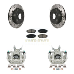 Transit Auto KCD-100442S Disc Brake Kit for 2013-2017 Chevrolet Sonic, Buick Encore, Chevrolet Trax - Rear product image