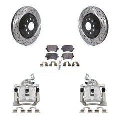 Transit Auto KCD-100443P Disc Brake Kit for 2009 Volkswagen CC, Volkswagen Passat, Volkswagen Passat CC - Rear product image