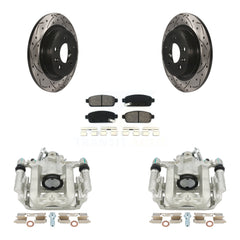 Transit Auto KCD-100443S Disc Brake Kit for 2011-2015 Cadillac ELR, Chevrolet Cruze, Chevrolet Orlando & more - Rear product image