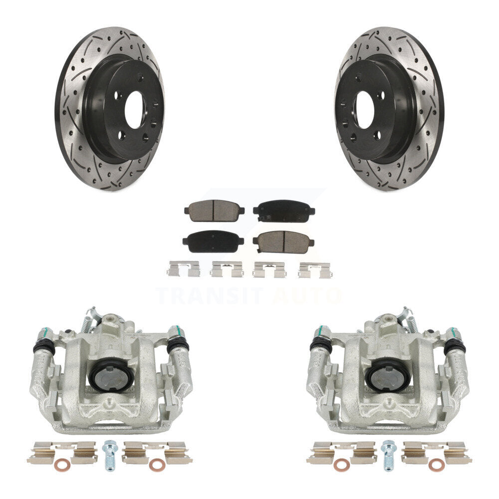 Transit Auto KCD-100444C Disc Brake Kit for 2011-2016 Chevrolet Cruze Limited, Chevrolet Cruze - Rear product image