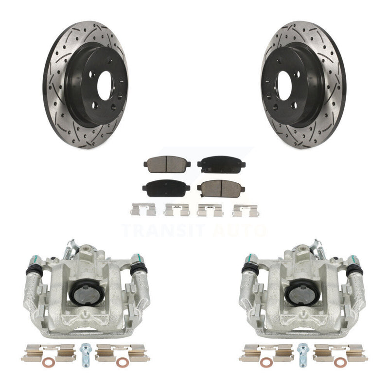 Transit Auto KCD-100444C Disc Brake Kit for 2011-2016 Chevrolet Cruze Limited, Chevrolet Cruze - Rear product image