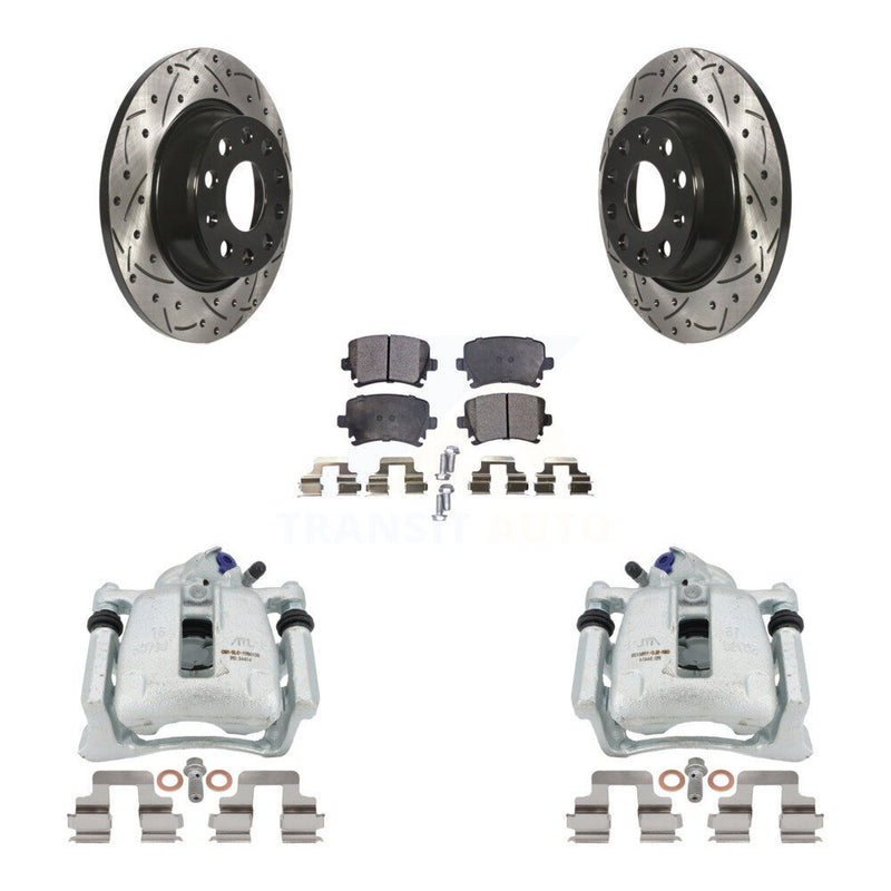 Transit Auto KCD-100444P Disc Brake Kit for 2009-2011 Volkswagen CC, Volkswagen Tiguan - Rear product image