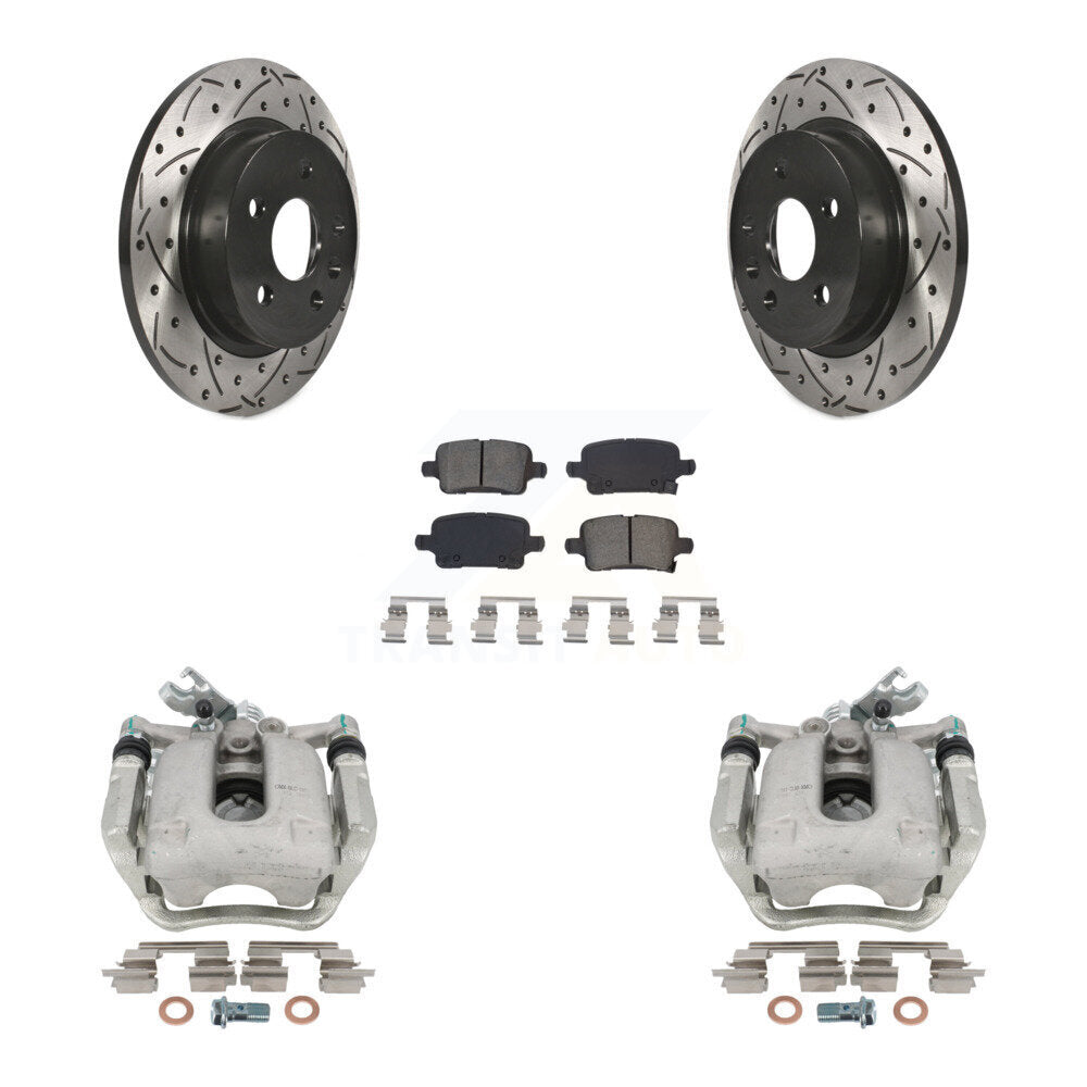 Transit Auto KCD-100444S Disc Brake Kit for 2016 Chevrolet Cruze - Rear product image