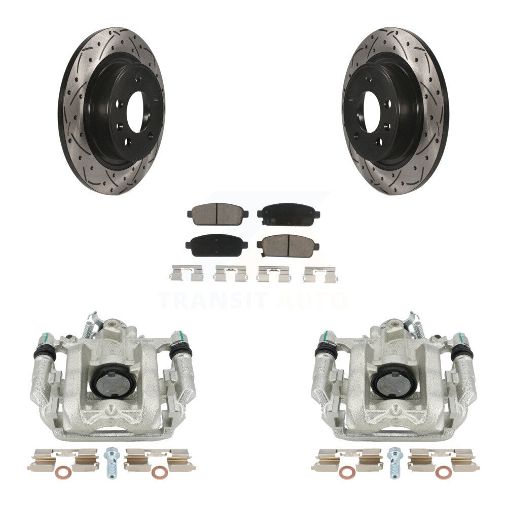 Transit Auto KCD-100445C Disc Brake Kit for 2013 Chevrolet Cruze - Rear product image