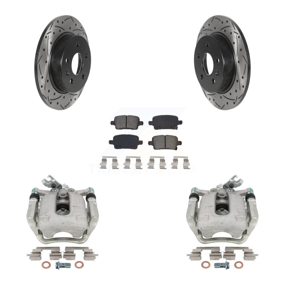 Transit Auto KCD-100445S Disc Brake Kit for 2016-2019 Chevrolet Cruze - Rear product image