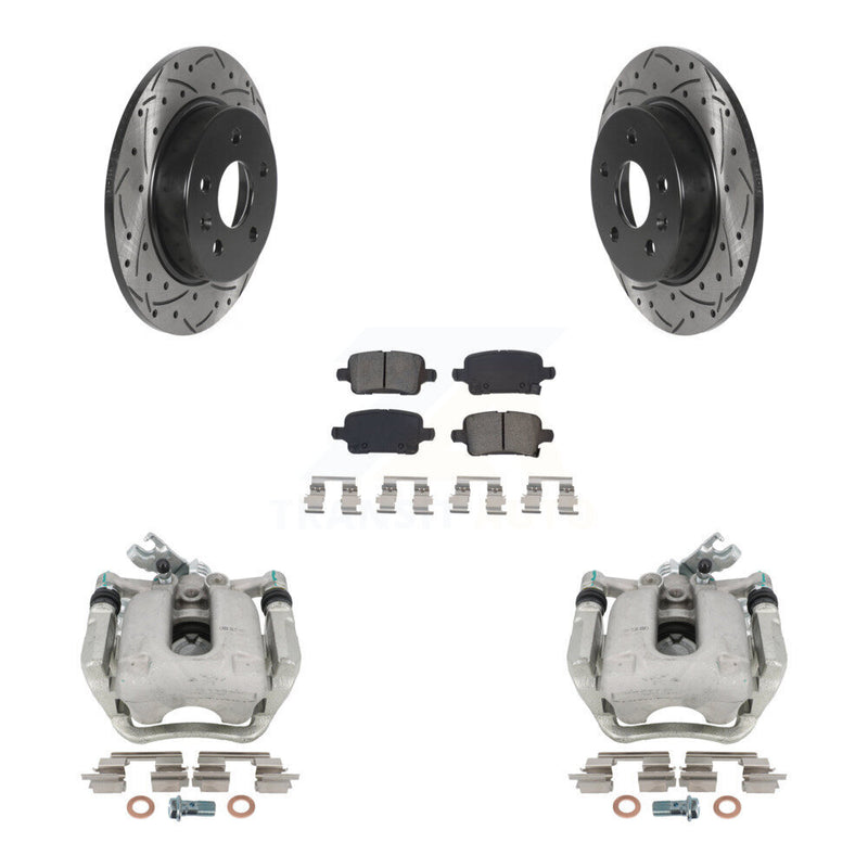 Transit Auto KCD-100445S Disc Brake Kit for 2016-2019 Chevrolet Cruze - Rear product image