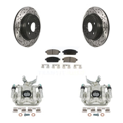 Transit Auto KCD-100446C Disc Brake Kit for 2013-2017 Chevrolet Sonic, Buick Encore, Chevrolet Trax - Rear product image