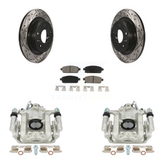 Transit Auto KCD-100447C Disc Brake Kit for 2011-2015 Cadillac ELR, Chevrolet Cruze, Chevrolet Orlando & more - Rear product image