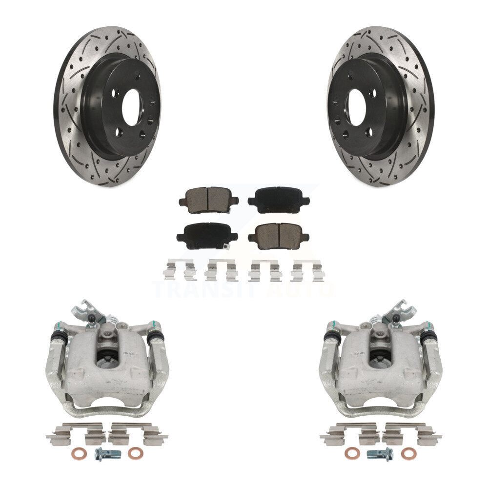 Transit Auto KCD-100448C Disc Brake Kit for 2016 Chevrolet Cruze - Rear product image