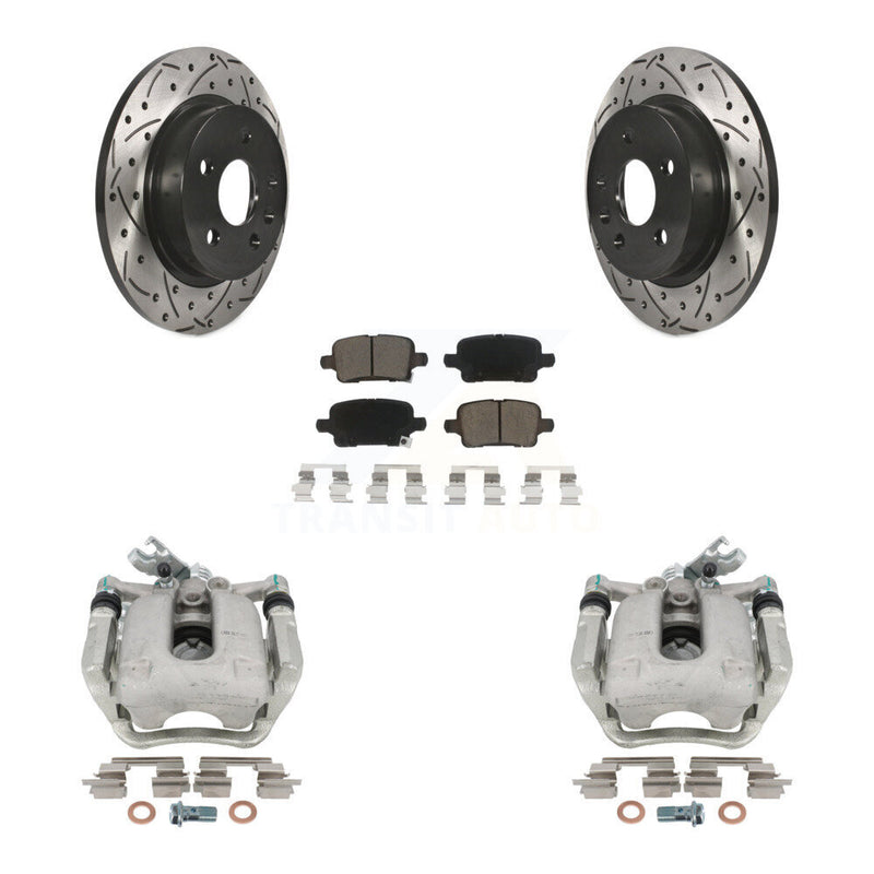 Transit Auto KCD-100448C Disc Brake Kit for 2016 Chevrolet Cruze - Rear product image