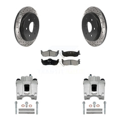 Transit Auto KCD-100448S Disc Brake Kit for 2004-2015 Nissan Armada, INFINITI QX56, Nissan Pathfinder Armada & more - Rear product image
