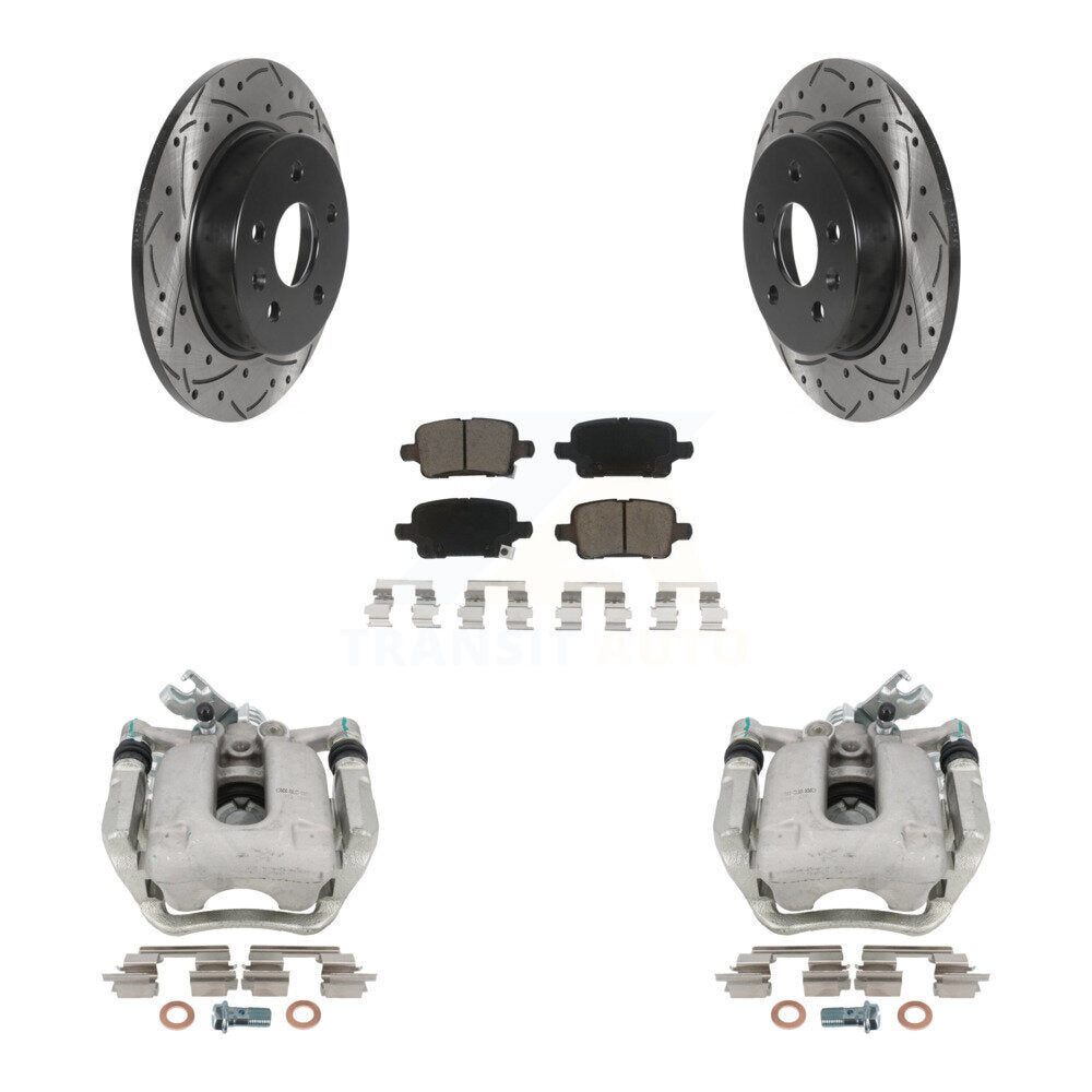 Transit Auto KCD-100449C Disc Brake Kit for 2016-2019 Chevrolet Cruze - Rear product image