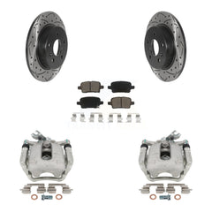 Transit Auto KCD-100449C Disc Brake Kit for 2016-2019 Chevrolet Cruze - Rear product image