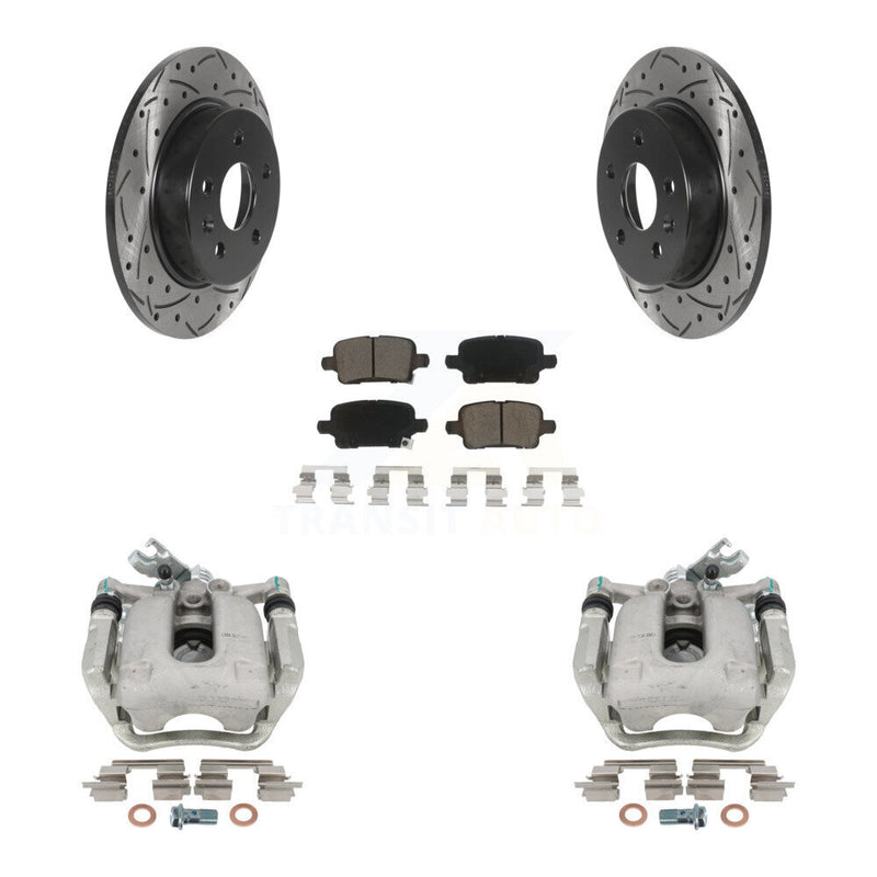 Transit Auto KCD-100449C Disc Brake Kit for 2016-2019 Chevrolet Cruze - Rear product image