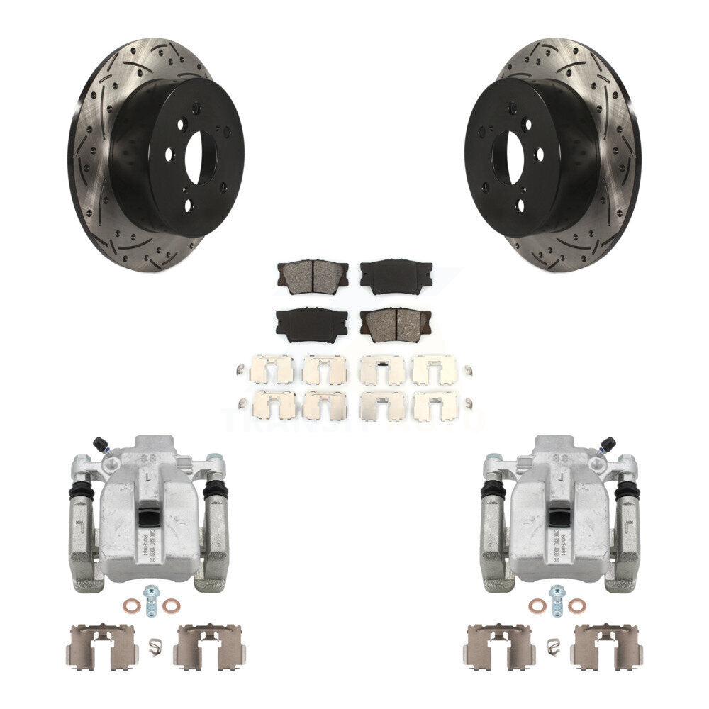 Transit Auto KCD-100449S Disc Brake Kit for 2007-2012 Lexus ES350, Toyota Camry, Toyota Avalon - Rear product image
