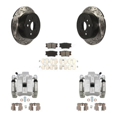 Transit Auto KCD-100449S Disc Brake Kit for 2007-2012 Lexus ES350, Toyota Camry, Toyota Avalon - Rear product image