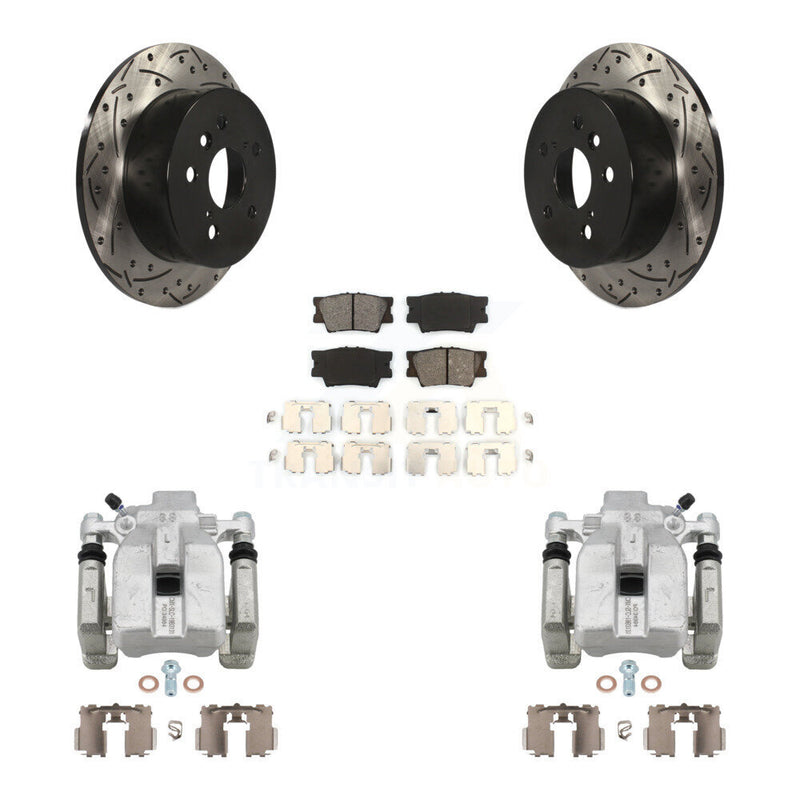 Transit Auto KCD-100449S Disc Brake Kit for 2007-2012 Lexus ES350, Toyota Camry, Toyota Avalon - Rear product image