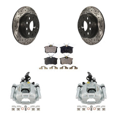 Transit Auto KCD-100449T Disc Brake Kit for 2012 Volkswagen Beetle - Rear product image