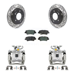 Transit Auto KCD-100450S Disc Brake Kit for 2017-2022 Kia Niro, Hyundai Elantra, Hyundai Ioniq - Rear product image