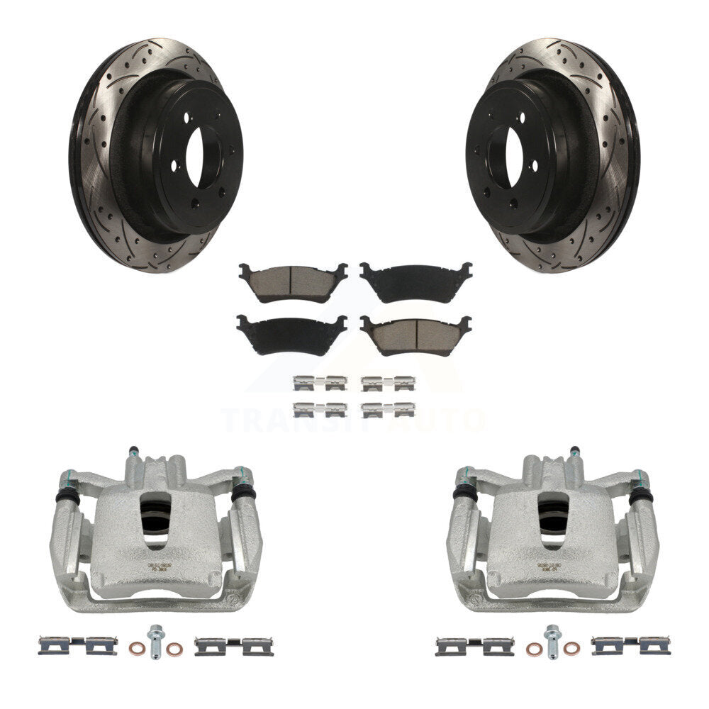 Transit Auto KCD-100451C Disc Brake Kit for 2012-2020 Ford F-150 - Rear product image