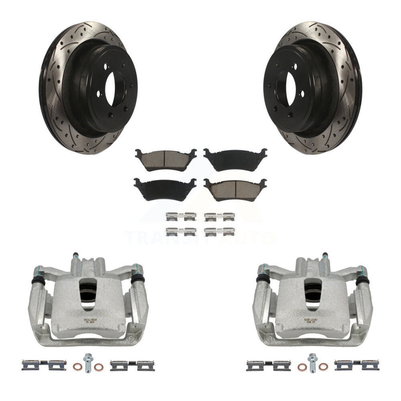 Transit Auto KCD-100451C Disc Brake Kit for 2012-2020 Ford F-150 - Rear product image