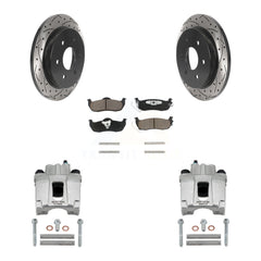 Transit Auto KCD-100452C Disc Brake Kit for 2004-2015 Nissan Armada, INFINITI QX56, Nissan Pathfinder Armada & more - Rear product image