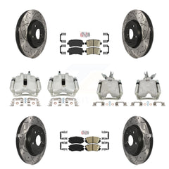 Transit Auto KCD-100452N Disc Brake Kit for 2014-2015 Chevrolet Malibu - Front and Rear product image
