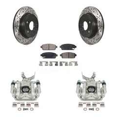 Transit Auto KCD-100452P Disc Brake Kit for 2013-2017 Chevrolet Sonic, Buick Encore, Chevrolet Trax - Rear product image