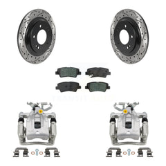 Transit Auto KCD-100452S Disc Brake Kit for 2017-2019 Kia Niro, Hyundai Ioniq - Rear product image