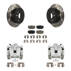 Transit Auto KCD-100453C Disc Brake Kit for 2007-2012 Lexus ES350, Toyota Camry, Toyota Avalon - Rear product image