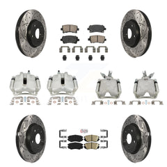 Transit Auto KCD-100453N Disc Brake Kit for 2014-2015 Chevrolet Malibu - Front and Rear product image