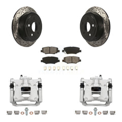 Transit Auto KCD-100453S Disc Brake Kit for 2007-2018 Jeep Wrangler JK, Jeep Wrangler - Rear product image