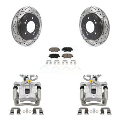 Transit Auto KCD-100454C Disc Brake Kit for 2017-2022 Kia Niro, Hyundai Elantra, Hyundai Ioniq - Rear product image