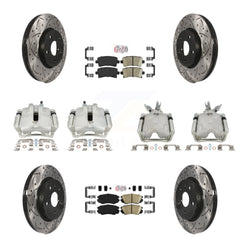 Transit Auto KCD-100454N Disc Brake Kit for 2014-2015 Chevrolet Malibu - Front and Rear product image
