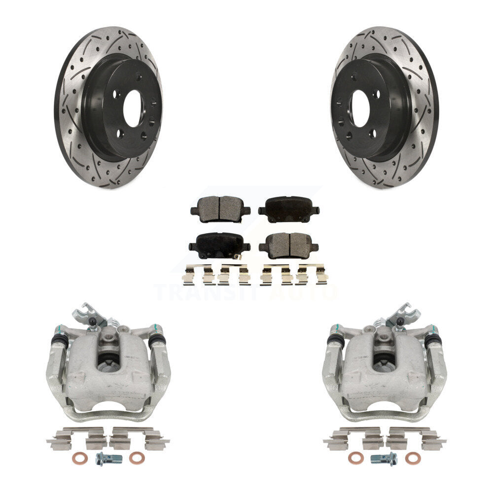 Transit Auto KCD-100454P Disc Brake Kit for 2016 Chevrolet Cruze - Rear product image