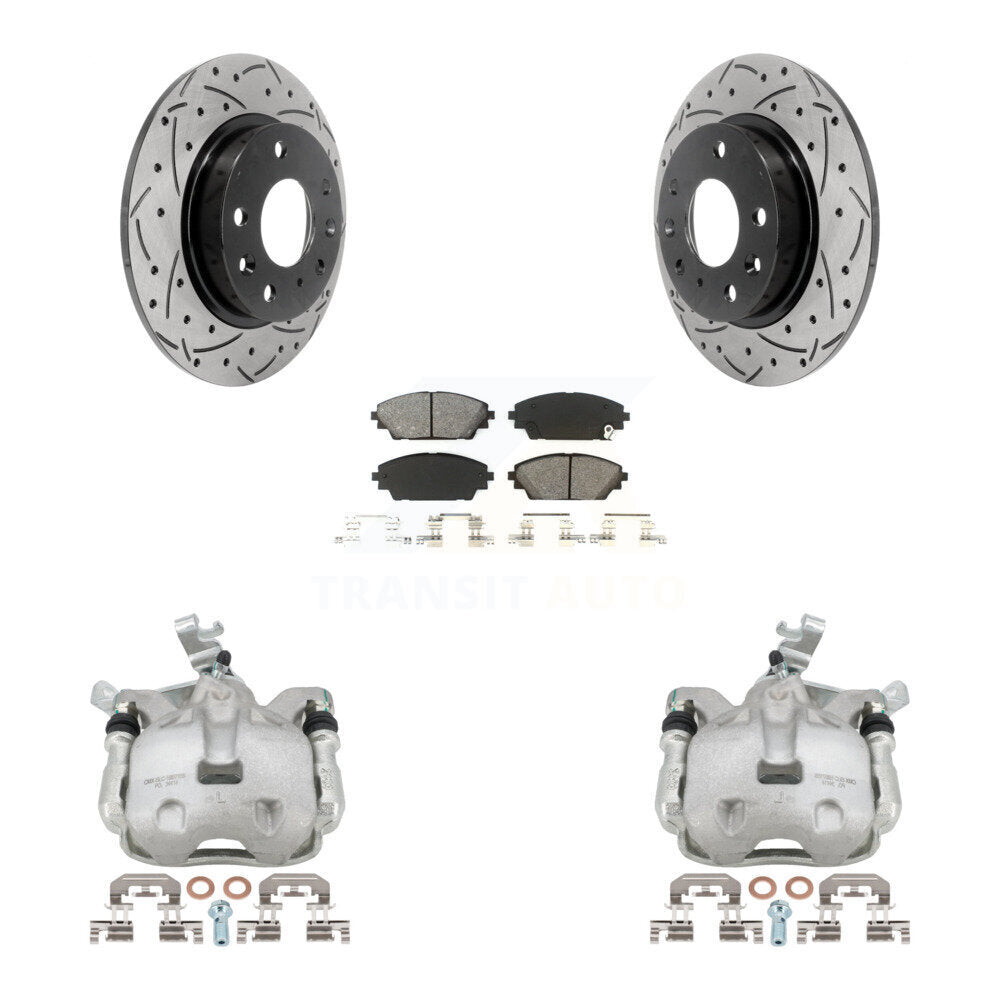 Transit Auto KCD-100454S Disc Brake Kit for 2014-2016 Mazda 3, Mazda 3 Sport - Rear product image