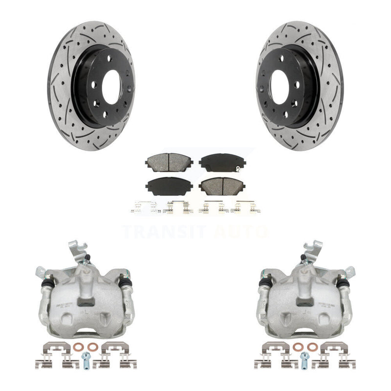Transit Auto KCD-100454S Disc Brake Kit for 2014-2016 Mazda 3, Mazda 3 Sport - Rear product image