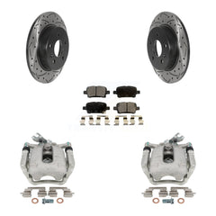 Transit Auto KCD-100455P Disc Brake Kit for 2016-2019 Chevrolet Cruze - Rear product image