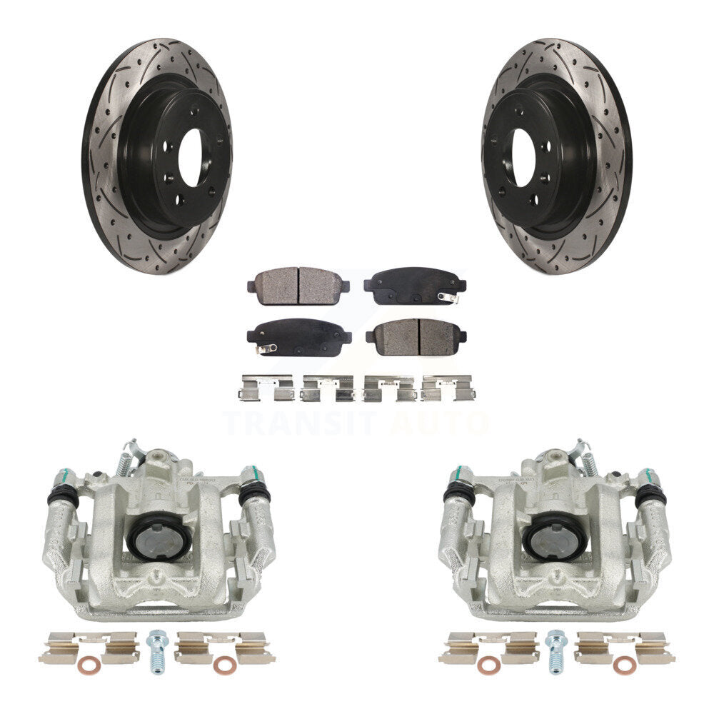Transit Auto KCD-100455T Disc Brake Kit for 2013 Chevrolet Cruze - Rear product image
